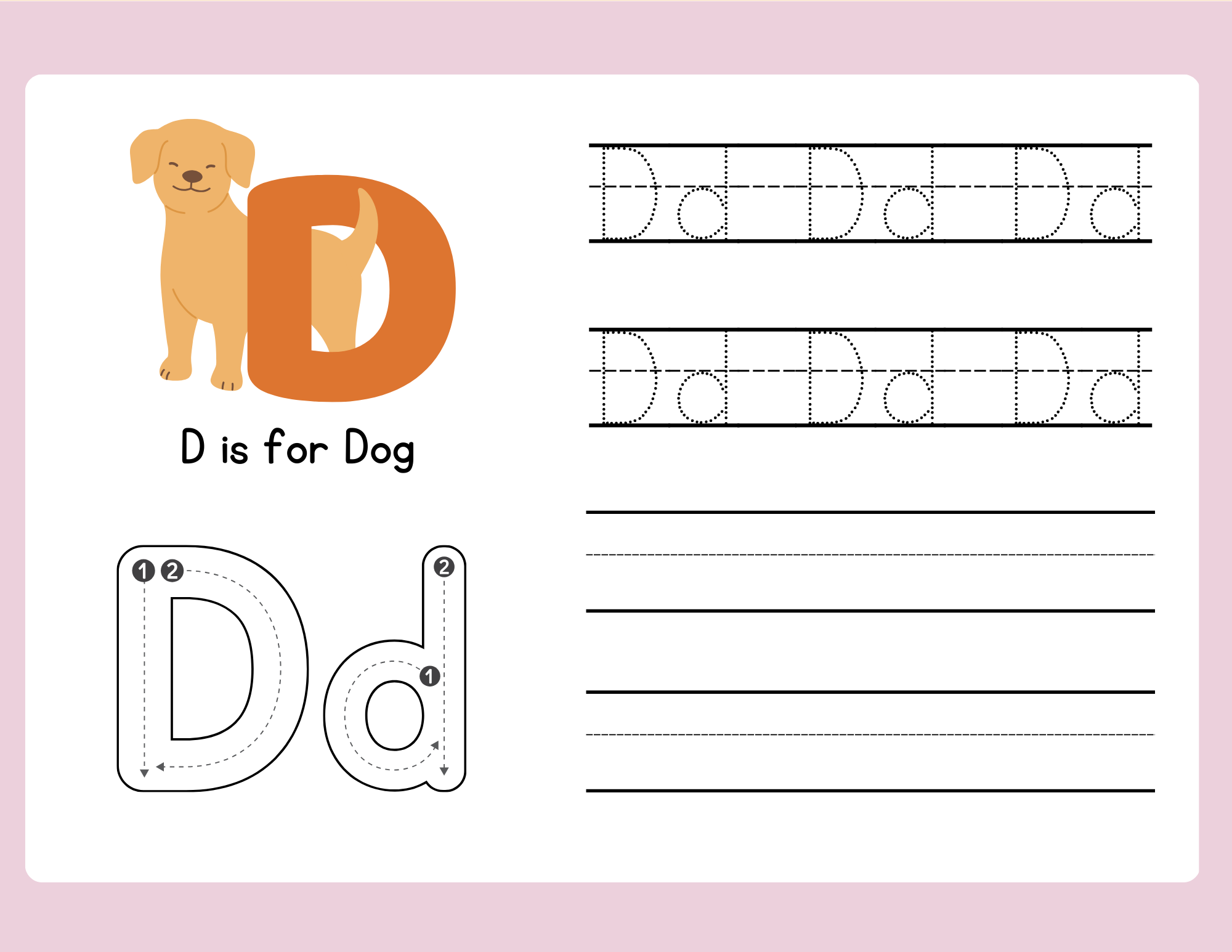 d for dog