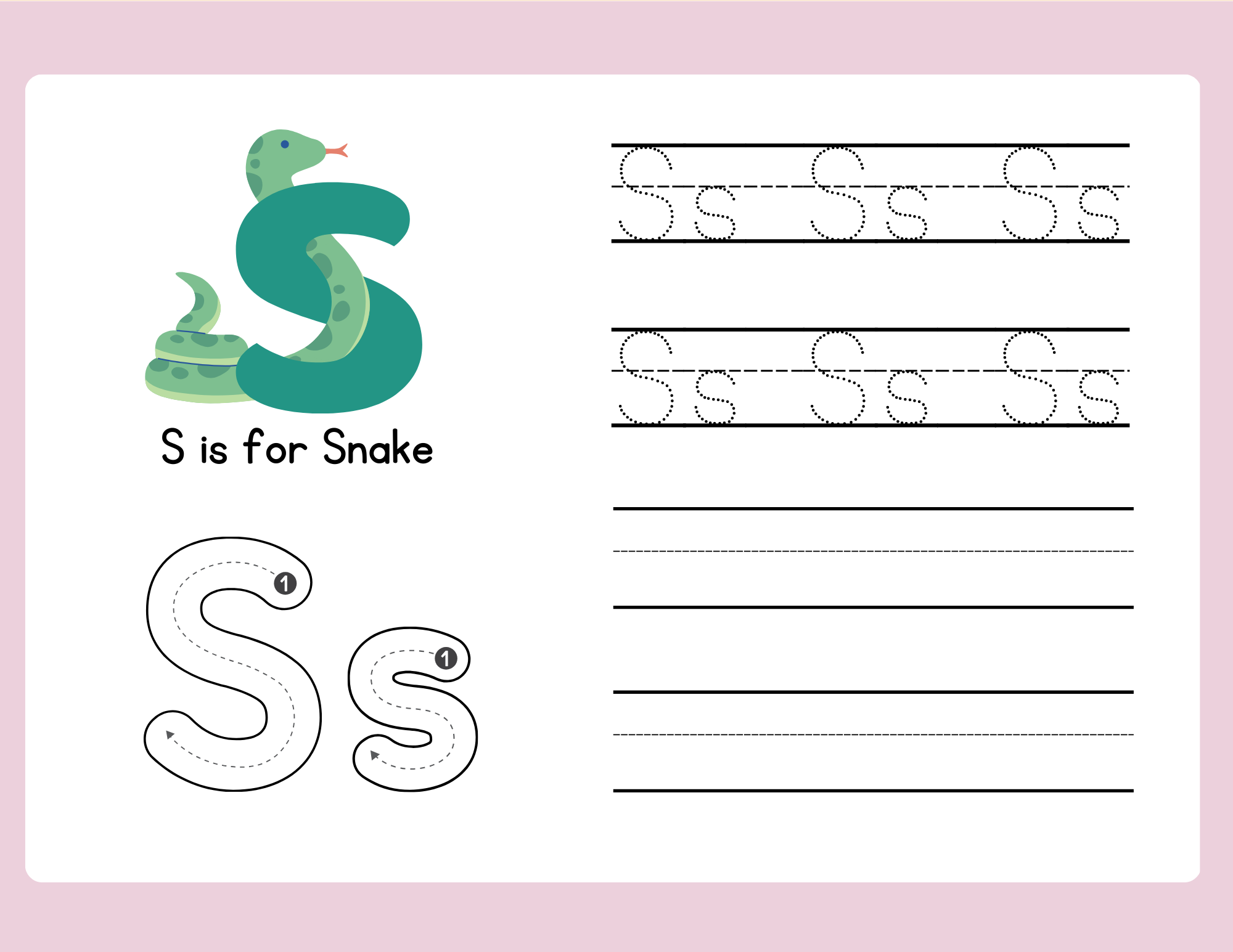 s for snake